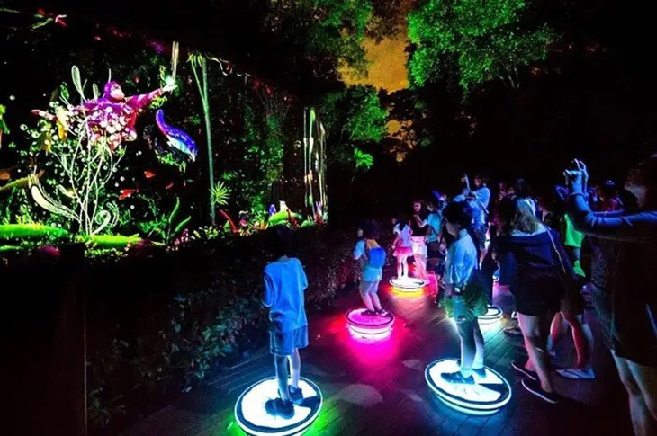 Đầu tư công viên ánh sáng thực tế ảo đầu tiên tại Việt Nam - Ảnh 1.