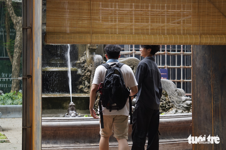 Đài phun nước Con Cóc hơn 120 tuổi ở Hà Nội bỗng ‘vô hình’, chuyện gì xảy ra? - Ảnh 4.