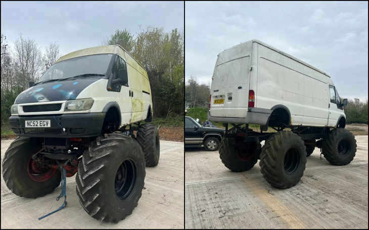 Ford Transit phiên bản "quái vật" được rao bán hơn 6.200 USD