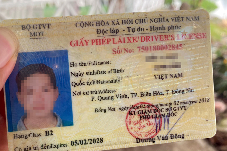 Sở Giao thông vận tải tỉnh Đồng Nai thông báo nhận lại hồ sơ cấp đổi giấy phép lái xe từ ngày 27-5 - Ảnh: H.M