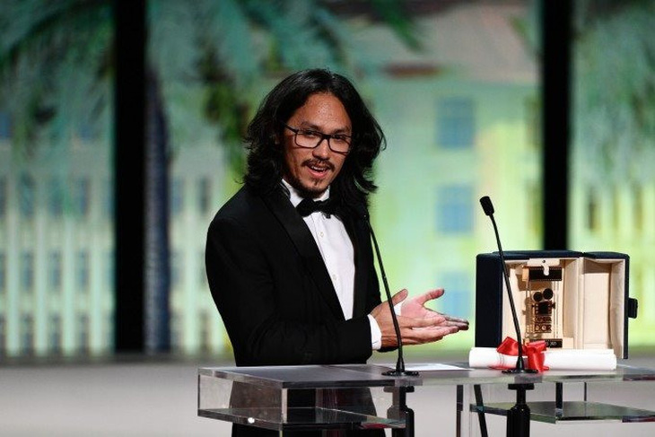 Phạm Thiên Ân nói tiếng Việt khi chiến thắng lịch sử ở Cannes - Ảnh 2.