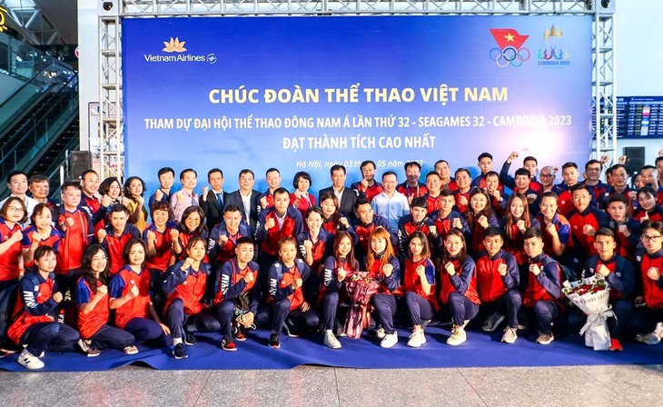 Đoàn thể thao Việt Nam lên đường sang Campuchia dự SEA Games - Ảnh 1.