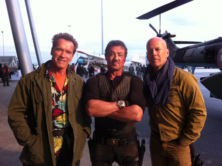 Kẻ hủy diệt Arnold Schwarzenegger ca ngợi Bruce Willis là ngôi sao vĩ đại - Ảnh 2.