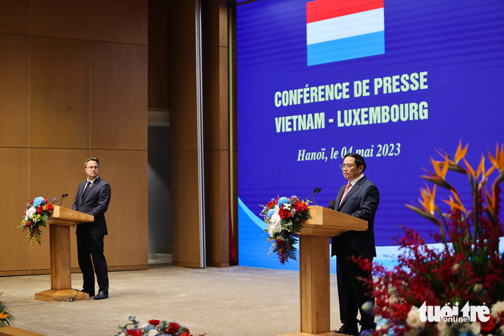 Thủ tướng: Việt Nam mong muốn tham khảo, học tập kinh nghiệm của Luxembourg - Ảnh 2.