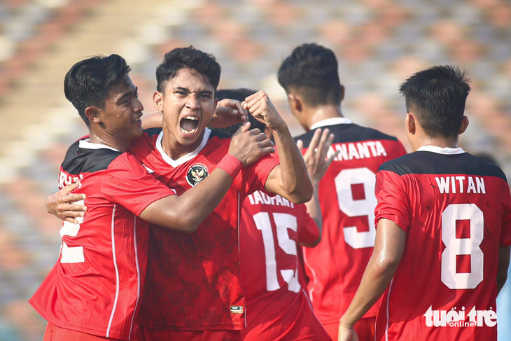 U22 Indonesia thị uy sức mạnh, thắng dễ Myanmar 5-0 - Ảnh 1.
