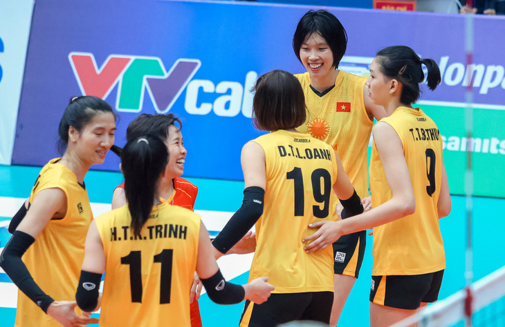 Tuyển bóng chuyền nữ Việt Nam được kỳ vọng tạo bất ngờ trước Thái Lan ở SEA Games 32 - Ảnh: AVC