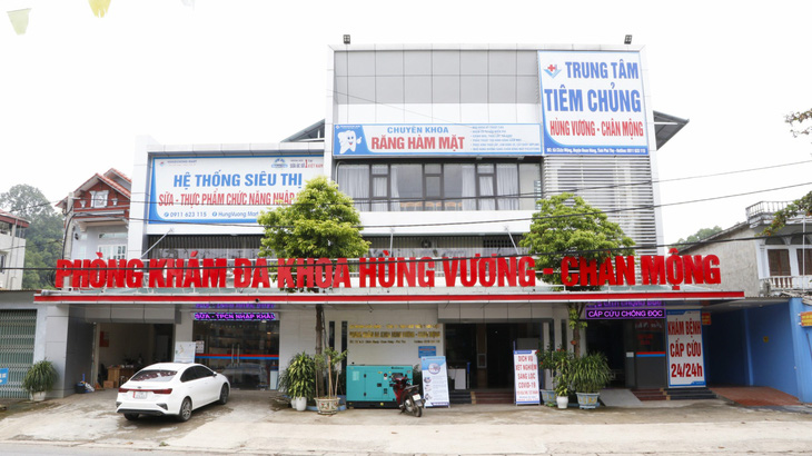 Phòng khám Đa khoa Hùng Vương - Chân Mộng (tỉnh Phú Thọ) - Ảnh: BVCC