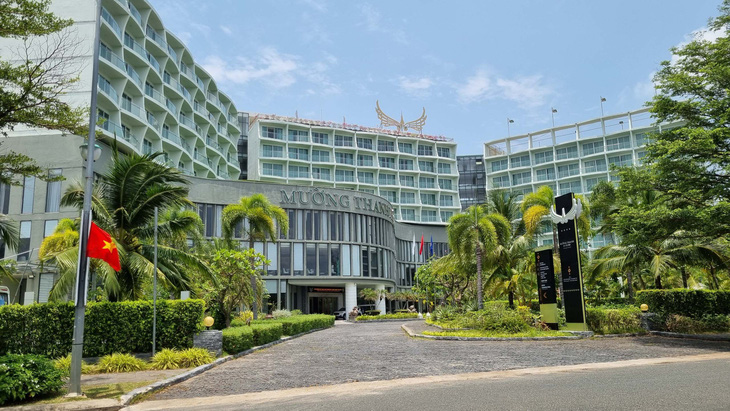 Khách sạn Mường Thanh tại Phú Quốc đã hoạt động 7 năm nhưng đến nay vẫn chưa có giấy phép xây dựng  - Ảnh: AN LONG