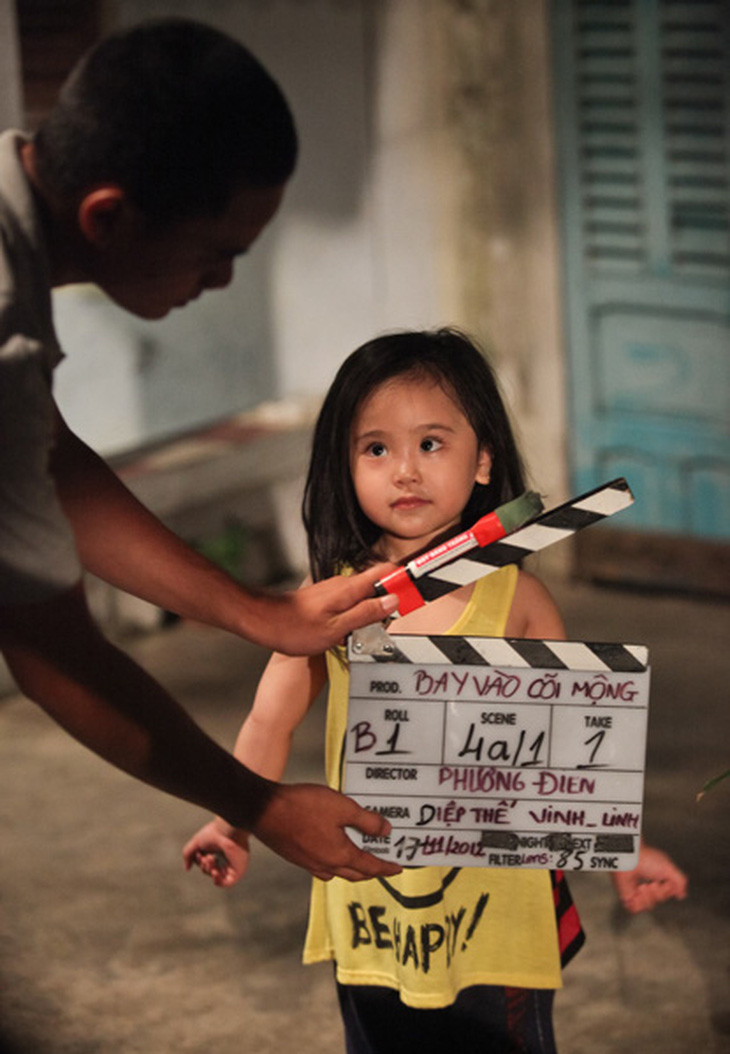 Con gái Whitney Huỳnh của danh hài Kiều Oanh tham gia phim Bay vảo cõi mộng