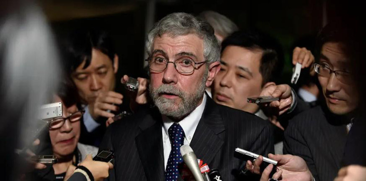 Nhà kinh tế học Paul Krugman - Ảnh: REUTERS