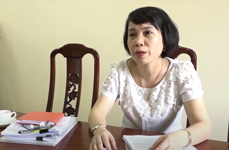 Bà Lê Thị Dung - Ảnh: CTV