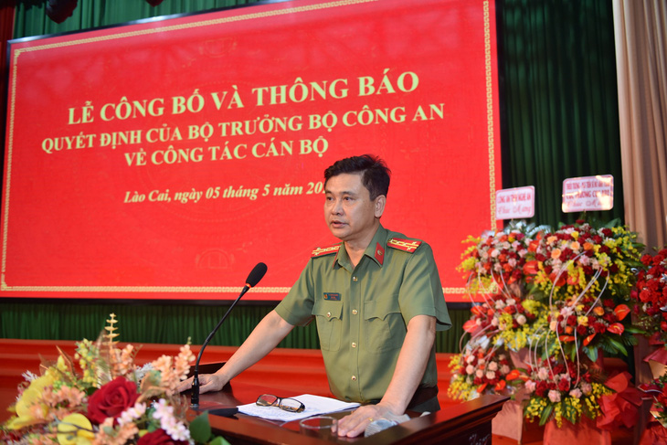 Đại tá Cao Minh Huyền làm giám đốc Công an tỉnh Lào Cai - Ảnh 3.
