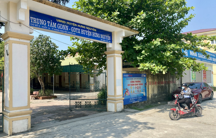 Trung tâm Giáo dục nghề nghiệp - Giáo dục thường xuyên huyện Hưng Nguyên, Nghệ An - Ảnh: D.HÒA