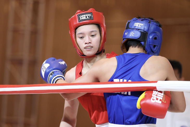 Nguyễn Thị Tâm thua knock-out ở SEA Games 32 vì chấn thương - Ảnh 1.