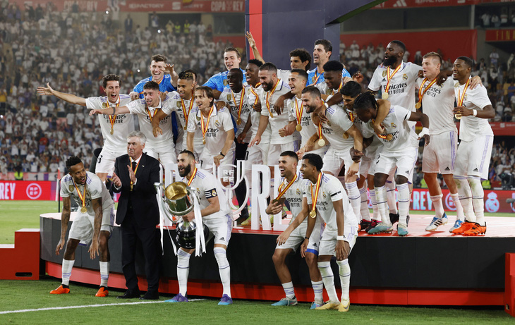 Real Madrid đăng quang ở Cúp nhà vua Tây Ban Nha - Ảnh: REUTERS