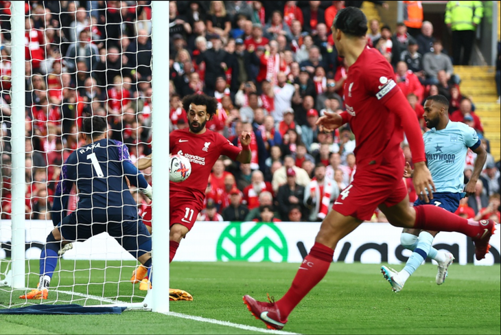 Mohamed Salah nhen nhóm hy vọng Champions League cho Liverpool - Ảnh 1.