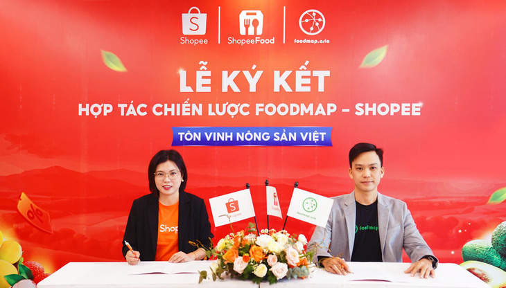 Shopee, ShopeeFood và FoodMap hợp tác triển khai dự án Tôn vinh nông sản Việt - Ảnh 1.