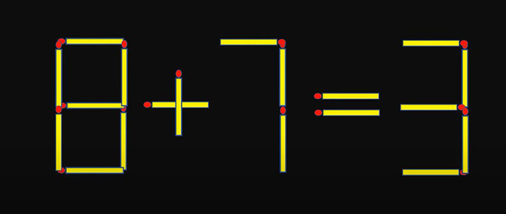Thử tài IQ với bài toán di chuyển que diêm tìm phép tính đúng - Ảnh 4.