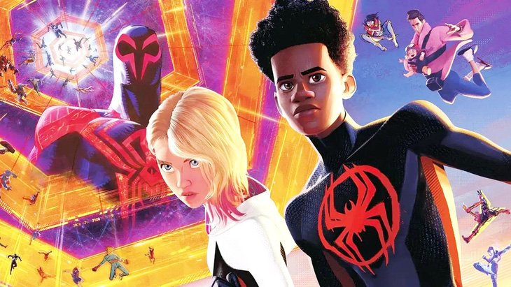 Phim hoạt hình Spider-Man: Across the Spider-Verse chiếu từ 1-6 - Ảnh: Sony