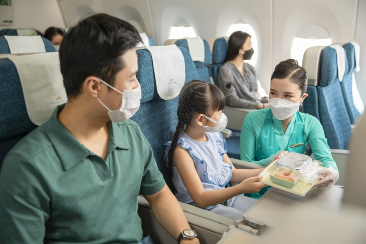 Vietnam Airlines đang hướng tới chất lượng hãng hàng không quốc tế chất lượng dịch vụ 5 sao - Ảnh: VNA