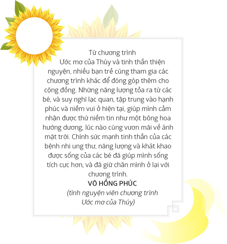 Chương trình Ước mơ của Thúy: 16 năm đi cùng bệnh nhi ung thư giành lại sự sống  - Ảnh 12.