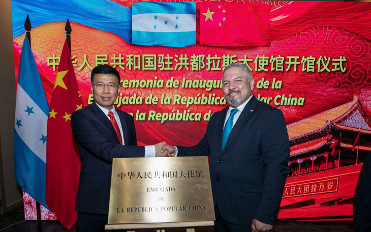 Honduras mở đại sứ quán tại Trung Quốc, quan chức cấp cao Đài Loan sắp thăm Anh