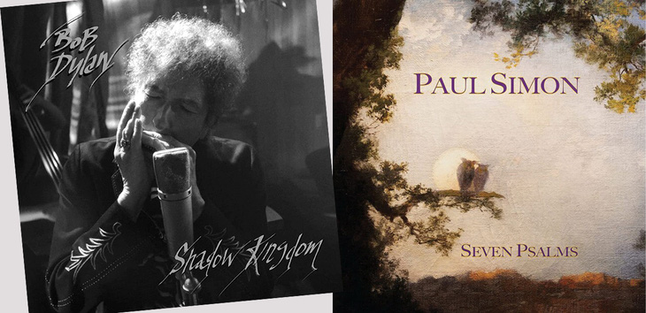 Bìa album của Paul Simon và Bob Dylan