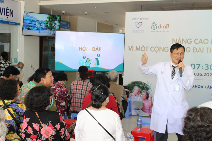 Bệnh viện Đa khoa Tâm Trí Cao Lãnh phối hợp DiaB và Nipro Sales Việt Nam (NSV) tổ chức Ngày hội Đái tháo đường