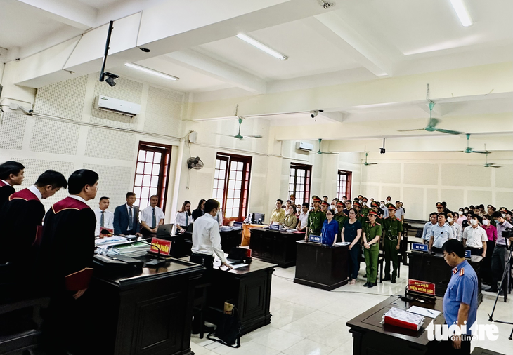 Cô giáo Lê Thị Dung tiếp tục kêu oan tại phiên tòa phúc thẩm - Ảnh 1.