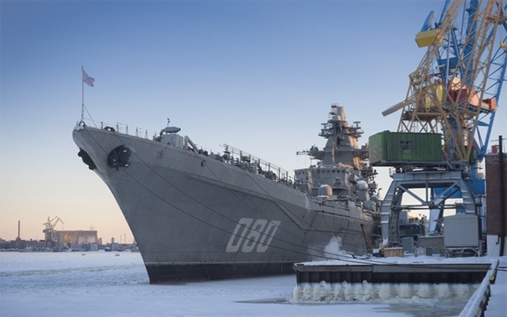 Nga tái vận hành tàu Đô đốc Nakhimov chạy bằng năng lượng hạt nhân