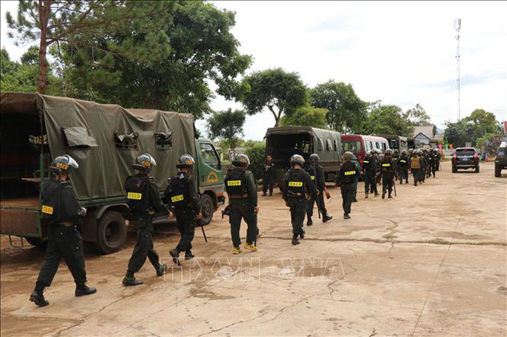 Quyết liệt truy bắt nghi can vụ tấn công 2 trụ sở UBND xã ở Đắk Lắk - Ảnh 3.