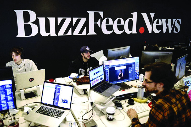 Tòa soạn BuzzFeed News. Ảnh: Getty Images