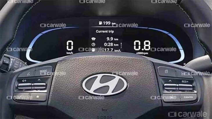SUV cỡ nhỏ giá rẻ Hyundai Exter hoàn toàn mới lộ nội thất như i10 - Ảnh 3.