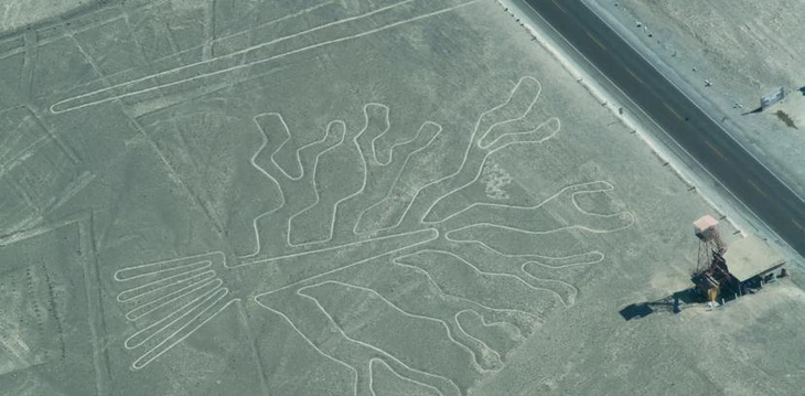 AI phát hiện thêm nhiều đường vẽ Nazca ẩn trong sa mạc Peru - Ảnh 1.