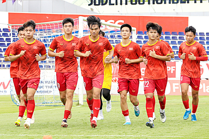 Cầu thủ U17 Việt Nam đã sẵn sàng cho vòng chung kết U17 châu  Á 2023 - Ảnh: VFF
