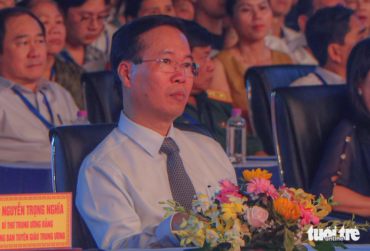 Chủ tịch nước dự Lễ hội nho - vang Ninh Thuận - Ảnh 1.