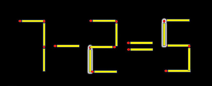Thử tài IQ với bài toán di chuyển que diêm tìm phép tính đúng (P10) - Ảnh 3.