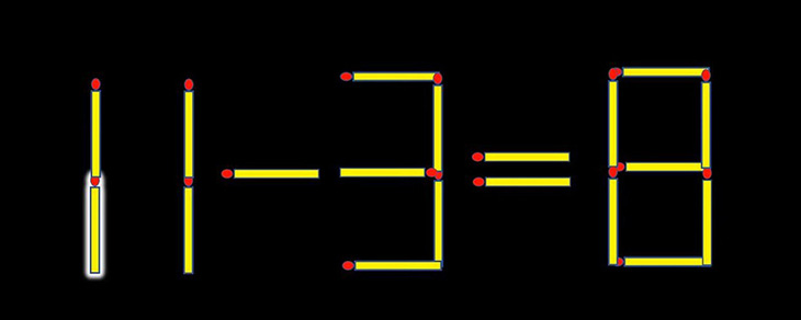Thử tài IQ với bài toán di chuyển que diêm tìm phép tính đúng (P10) - Ảnh 6.