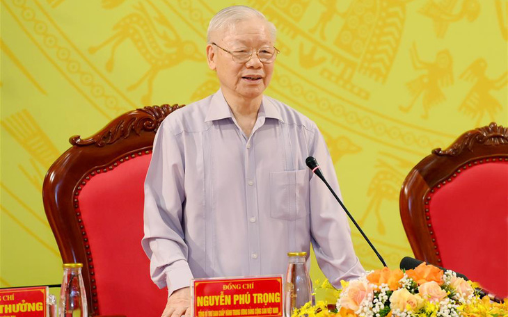 Tổng bí thư Nguyễn Phú Trọng: Đảng ủy Công an Trung ương dám nghĩ, dám làm