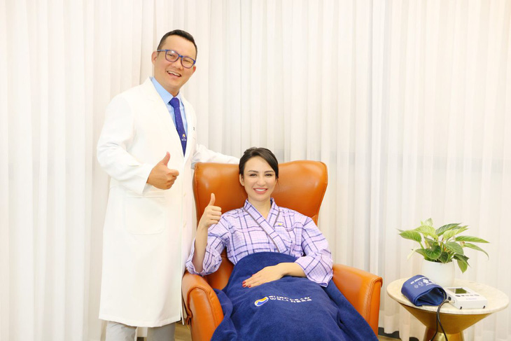 Ảnh: Hoa hậu du lịch Ngọc Diễm hào hứng trải nghiệm dịch vụ tại European Wellness Việt Nam 