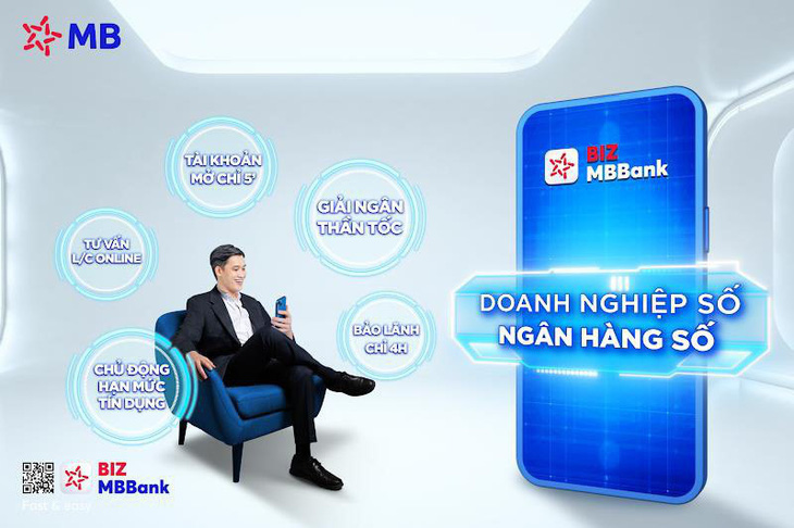 Doanh nghiệp SME: ‘Vay vốn online, giảm tới 2% lãi suất’ từ MB - Ảnh 2.