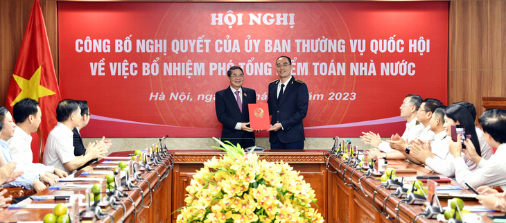 Bổ nhiệm thêm một phó tổng Kiểm toán Nhà nước - Ảnh 1.