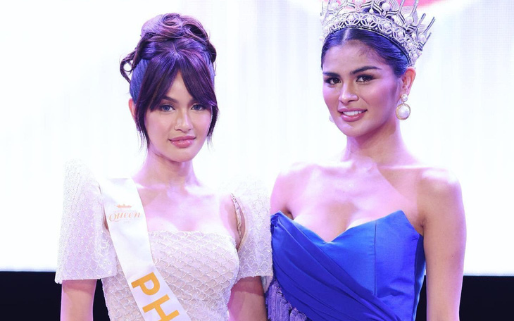 Hoa hậu chuyển giới Philippines suýt lộ hàng váy xuyên thấu