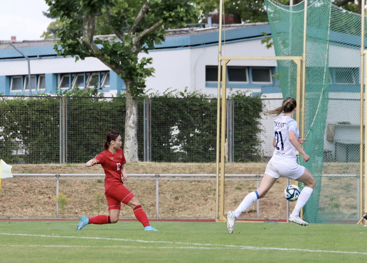 Tuyển nữ Việt Nam thắng trận giao hữu thứ hai tại Đức - Ảnh 3.