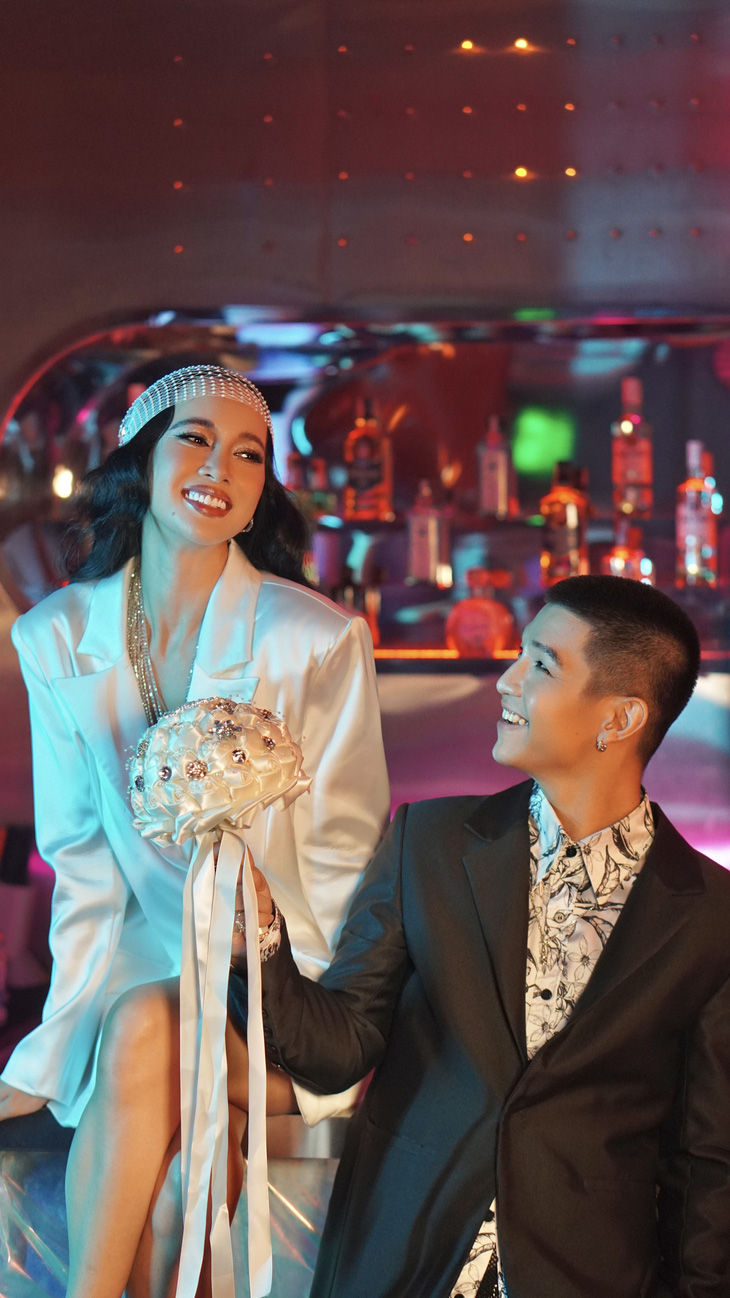 Vũ Ngọc Anh và Cường Seven tung ảnh cưới phá cách, xác nhận lên xe hoa vào tháng 7 - Ảnh 2.