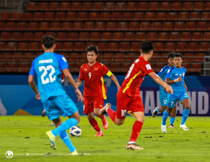 U17 Việt Nam hòa U17 Ấn Độ vì chơi không đúng sức - Ảnh 1.