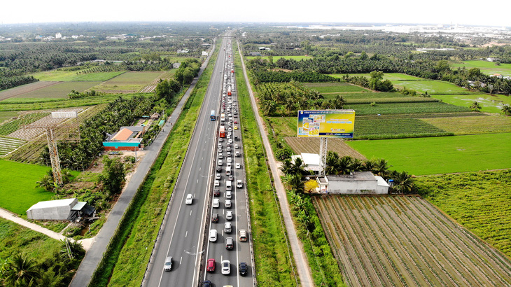 Đường cao tốc TP.HCM - Trung Lương dự kiến sẽ được mở rộng để đáp ứng nhu cầu phát triển của khu vực  - Ảnh: M.TRƯỜNG