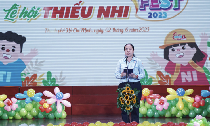 Bắt đầu Lễ hội thiếu nhi TP.HCM nhiều sắc màu - Ảnh 2.