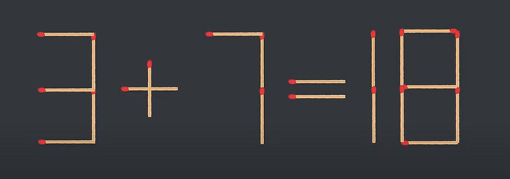 Di chuyển một que diêm để 8-8=11 thành phép tính đúng - Ảnh 4.