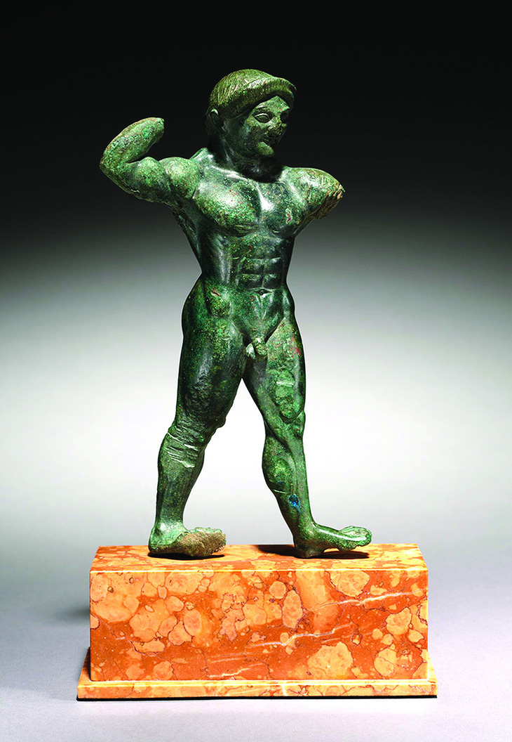Tượng vận động viên bằng đồng (510-500 TCN). Ảnh: Bảo tàng Nghệ thuật Cleveland